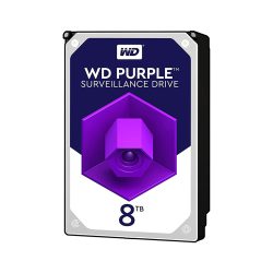 هارد دیسک اینترنال وسترن دیجیتال مدل Purple WD80PURZ ظرفیت 8 ترابایت