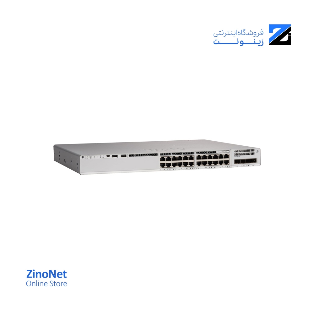 سوئیچ سیسکو مدل C9200L-24T-4X-E