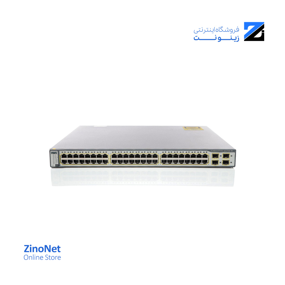 سوئیچ سیسکو مدل WS-C3750G-48PS-S