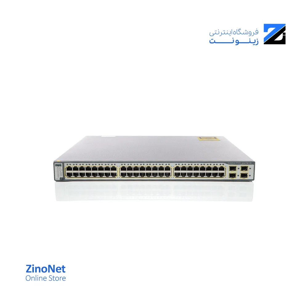 سوئیچ سیسکو مدل WS-C3750G-48PS-S