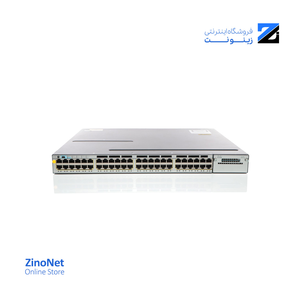 سوئیچ سیسکو مدل WS-C3750X-48P-S