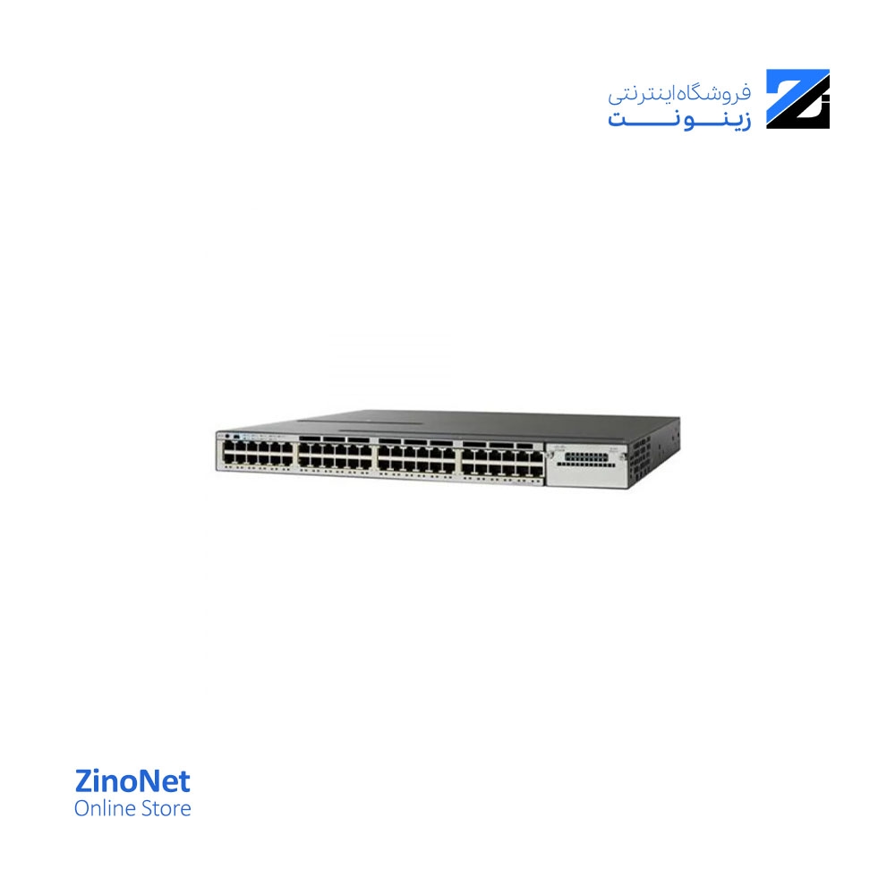 سوئیچ سیسکو مدل WS-C3850-48-p-s