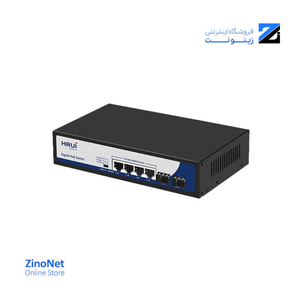 سوئیچ 4 پورت PoE اچ ار یو ای مدل HR900-AFG-42NS-120