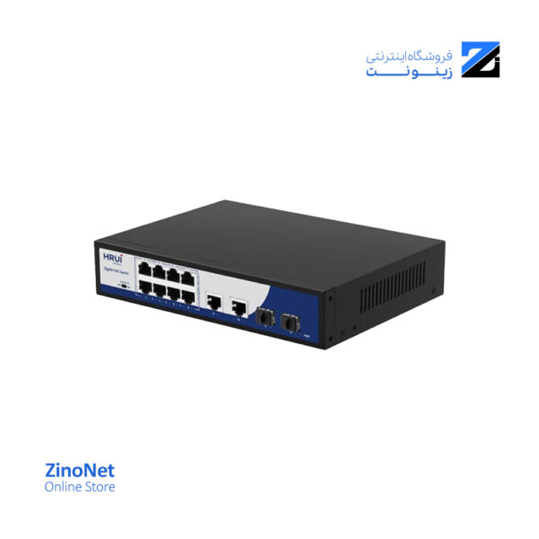 سوئیچ 8 پورت PoE اچ ار یو ای مدل HR900-AFG-822NS