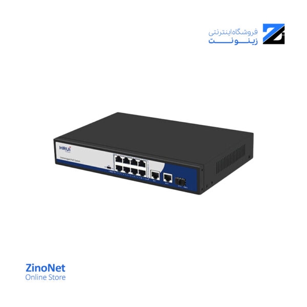 سوئیچ 8 پورت PoE اچ ار یو ای مدل HR901-AF-821GNS