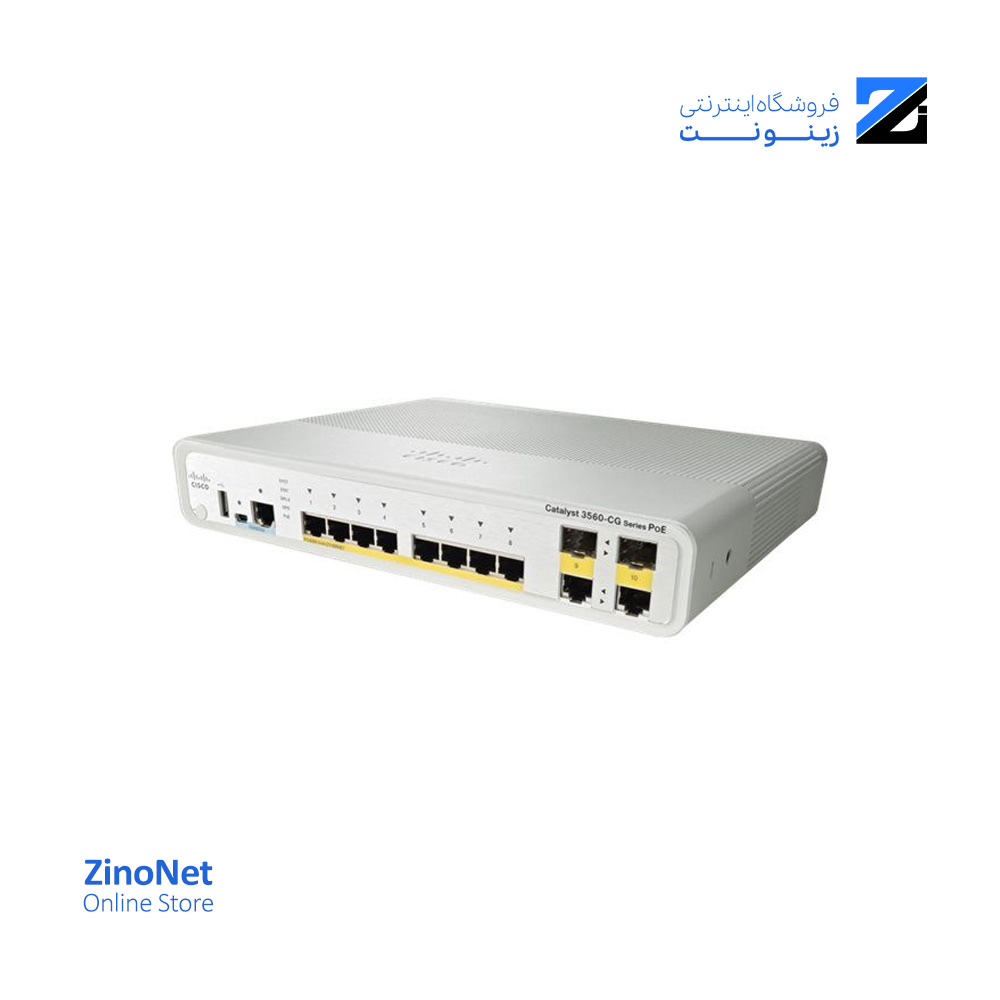 سوئیچ سیسکو مدل WS-C3560C-8PC-S