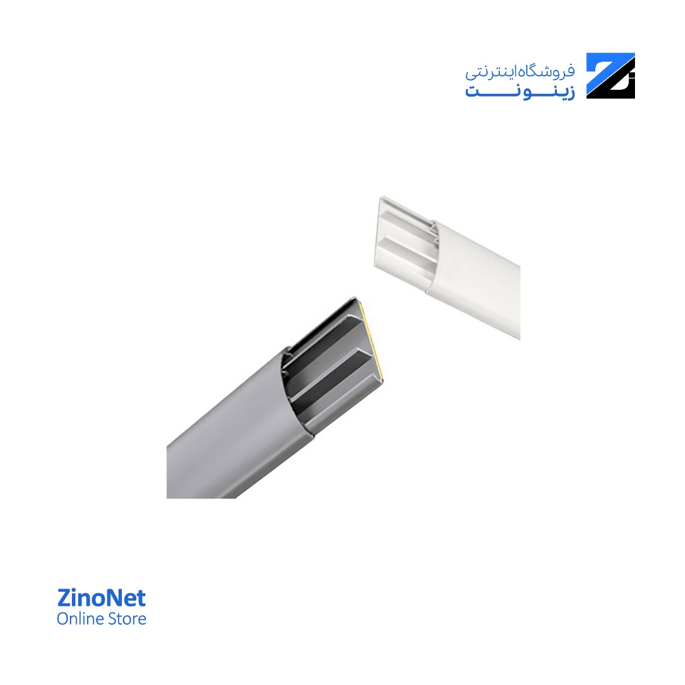 داکت نیم گرد زمینی پشت چسبدار 20×90 دانوب