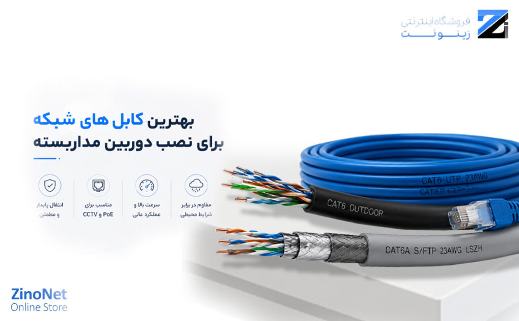 بهترین کابل شبکه برای دوربین مداربسته